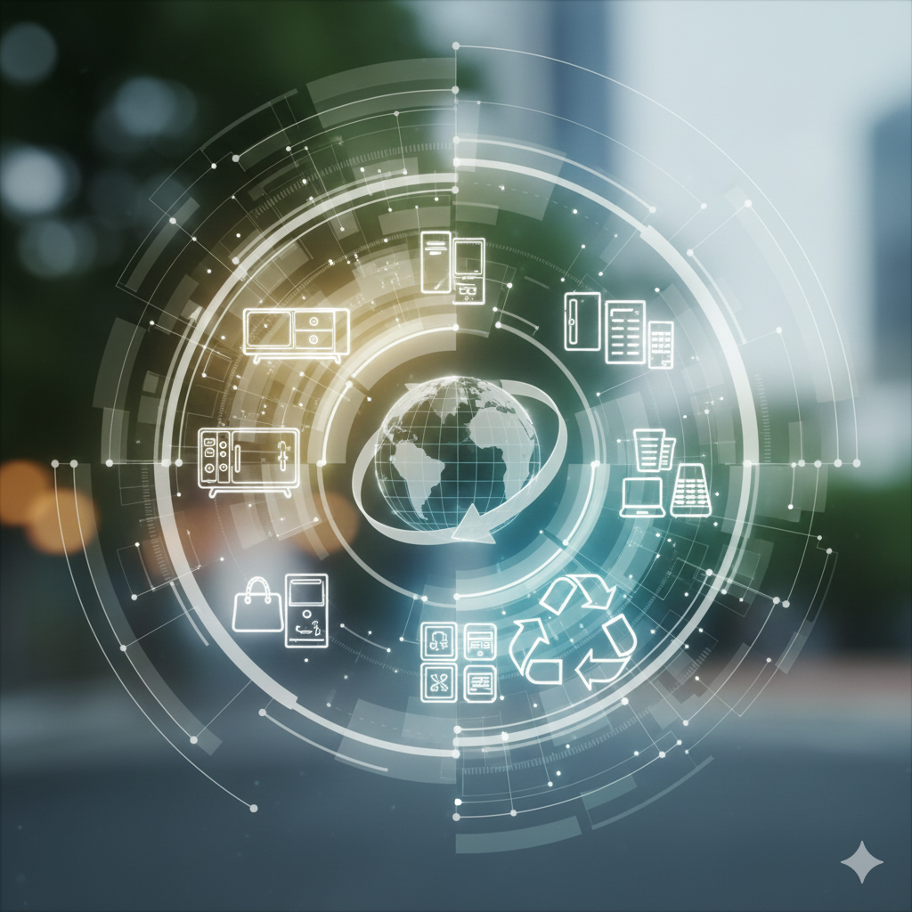 リユース事業抽象画像